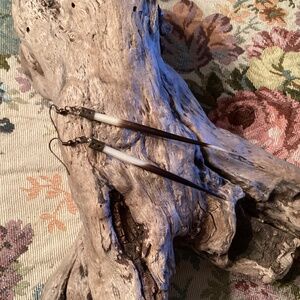 Handcrafted Porcupine Quill Pierced Earrings